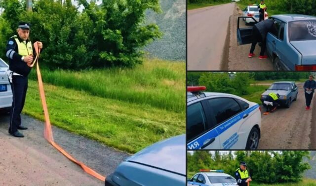 Автоинспекторы помогли водителю сломавшегося ВАЗа в Подгоренском районе - Новости Воронежа, 04.06.2026