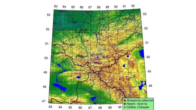 Слабое землетрясение зафиксировали на Алтае - Алтайская правда, 13.06.2025