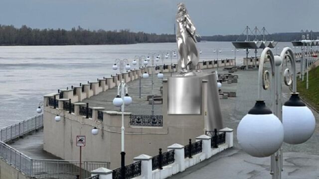 Скульптура, символизирующая Обь, готова к монтажу в Барнауле - Алтайская правда, 09.09.2025
