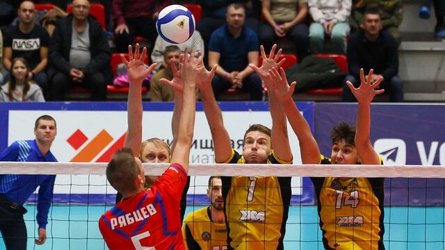 Волейболисты барнаульского «Университета» уступили ЦСКА в трех партиях - Алтайская правда, 07.03.2026