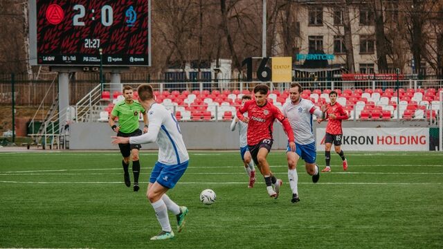 Футболисты барнаульского «Динамо» начали сезон с 0:5 от «Акрона-2» - Алтайская правда, 07.04.2026