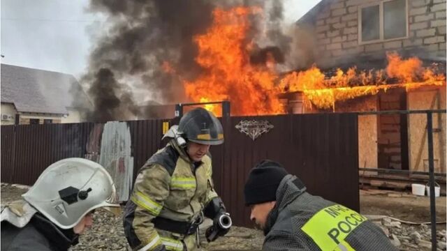 В Барнауле на пожаре пострадал местный житель - Алтайская правда, 17.04.2026
