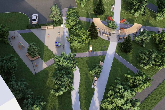 В новом сквере в Металлургическом районе Челябинска установят качели и вертушки - Издательский дом "Губерния", 05.04.2026