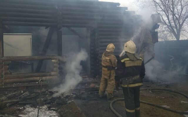 Одного человека эвакуировали из горящей постройки в Воронежской области - Обозреватель.Врн, 06.01.2025