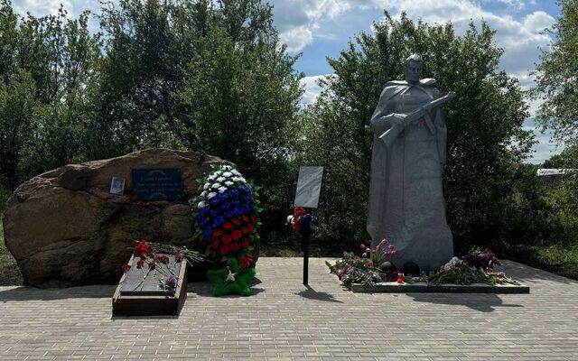 Памятник воинам-землякам открыли под Воронежем - Обозреватель.Врн, 09.05.2025