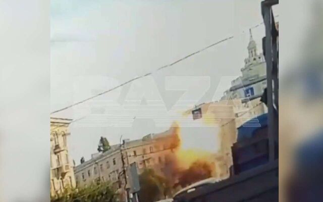 На видео попал момент удара беспилотника по жилому дому в Воронеже - Обозреватель.Врн, 15.07.2025