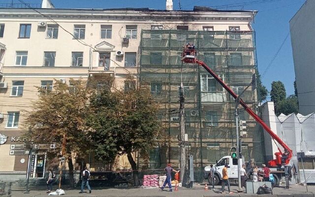К восстановлению пострадавшего после атаки БПЛА дома приступили в Воронеже - Обозреватель.Врн, 16.07.2025