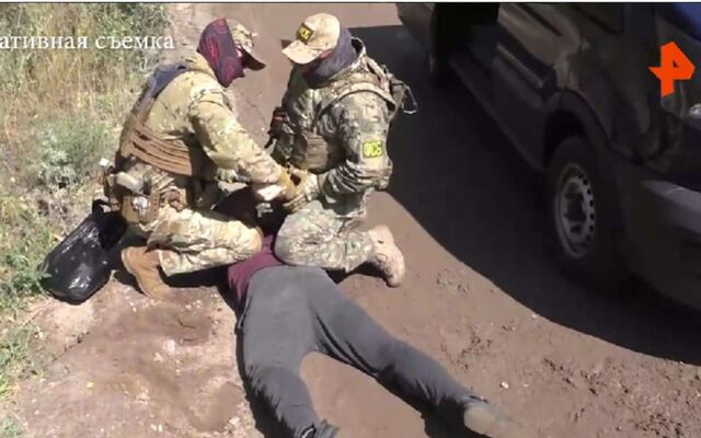 Появилось видео задержания украинского диверсанта в Воронеже - Обозреватель.Врн, 17.07.2025