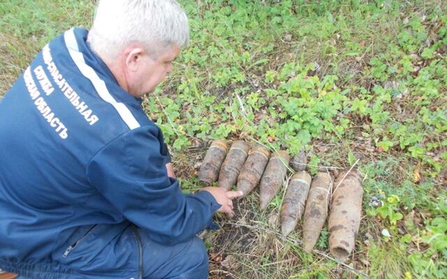 Мину и шесть артиллерийских снарядов времен ВОВ уничтожили под Воронежем - Обозреватель.Врн, 17.09.2025