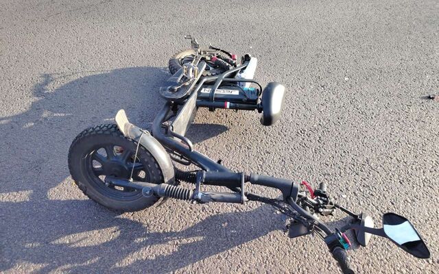 Мужчину на электроскутере сбили на площади Застава в Воронеже - Обозреватель.Врн, 07.11.2025