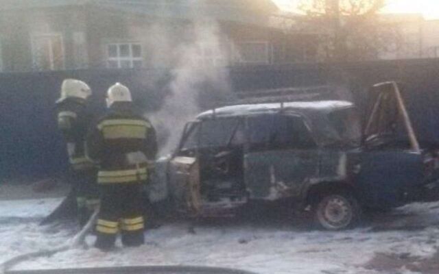 «Москвич» загорелся в Воронежской области - Обозреватель.Врн, 22.02.2026