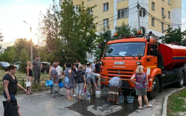 Точки подвоза технической воды заработают в двух районах Воронежа - Обозреватель.Врн, 12.08.2026