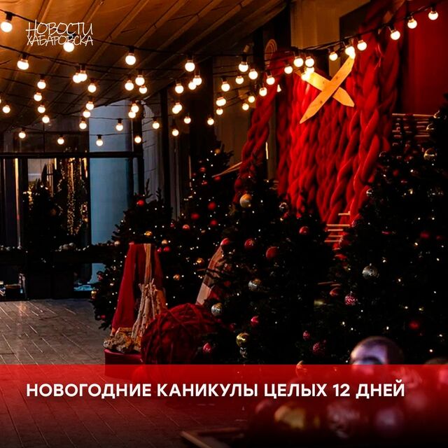 НОВОГОДНИЕ КАНИКУЛЫ ЦЕЛЫХ 12 ДНЕЙ - Новости Хабаровска, 02.07.2025