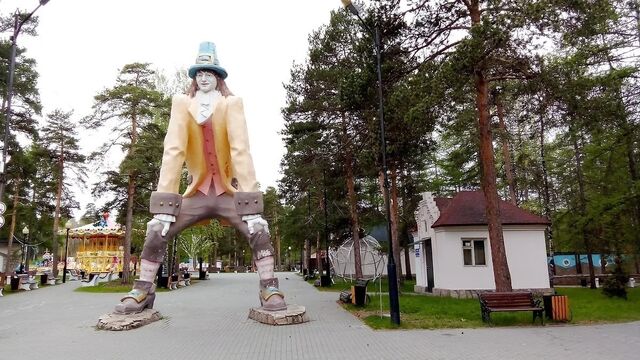 В парке Гагарина снесут «Гулливера». - ЧП Челябинск, 03.09.2025