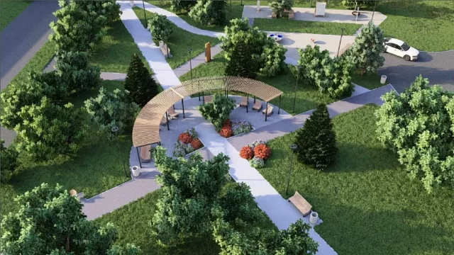 В Челябинске начался ремонт одного из городских скверов - Агенство новостей Доступ, 05.04.2026