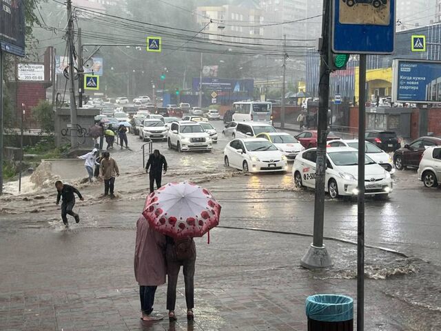 Приморье вновь уйдет под воду: объявлено очередное штормовое предупреждение - PRIMPRESS, 28.08.2023