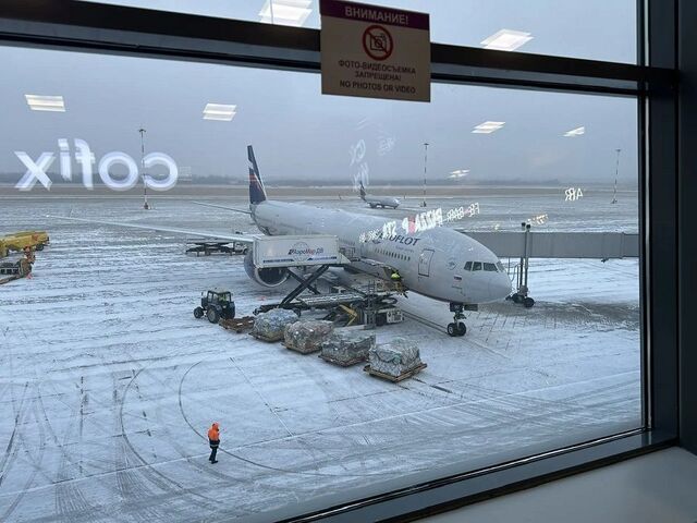 Аномальный снегопад в Москве пока не сказался на авиарейсах во Владивосток - PRIMPRESS, 19.02.2026