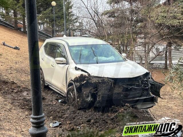 Невнимательность владивостокского водителя привела к странной аварии - PRIMPRESS, 27.03.2026