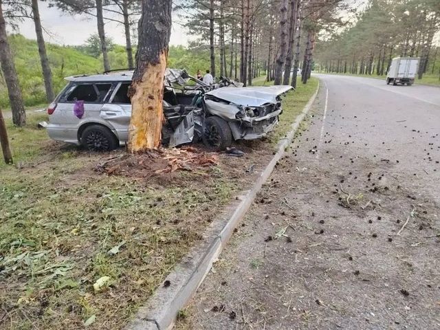 Тяжёлое ДТП в Приморье: четверо молодых людей разбились на «мамином авто» - PRIMPRESS, 08.07.2026