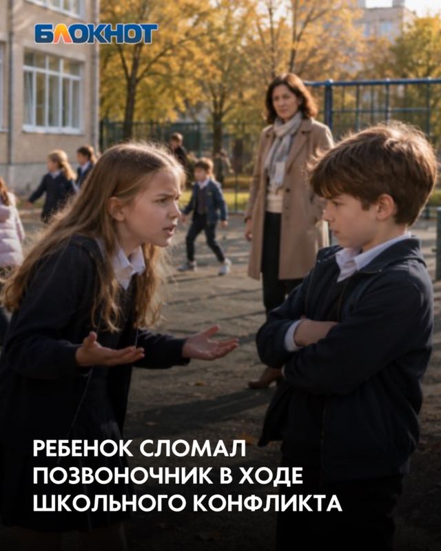 По словам мамы школьника, в 2024 году на продленке девочка толкнула её сына со спортивного снаряда. По словам мамы школьника, в 2024 году на продленке девочка толкнула её сына со спортивного снаряда. - Блокнот Воронеж (Новости СМИ), 24.09.2026
