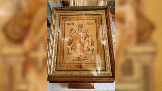 Кафедральному собору Троицка подарили икону святителя Спиридона - Южноуральская панорама, 08.09.2026