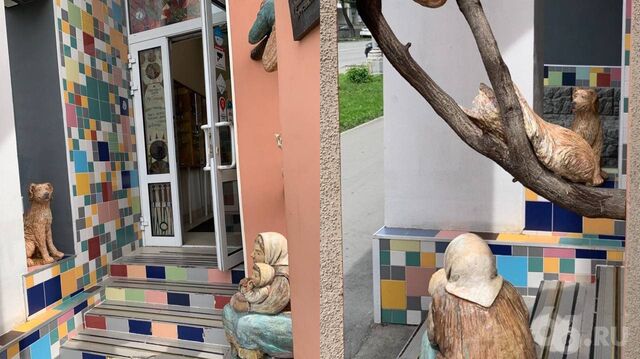 Входную группу музея Евгения Ройзмана восстановили после атаки вандалов. Фото - 66.ru — Городской портал Екатеринбурга, 19.06.2026