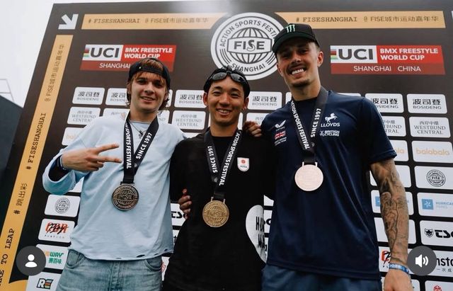 Российские райдеры завоевали две медали на этапе Кубка мира по BMX в Шанхае - 66.ru — Городской портал Екатеринбурга, 23.10.2026