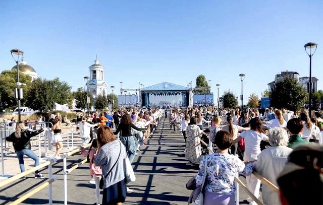 День балета в Воронеже собрал более 12 тысяч участников - Леди.Врн, 14.09.2025