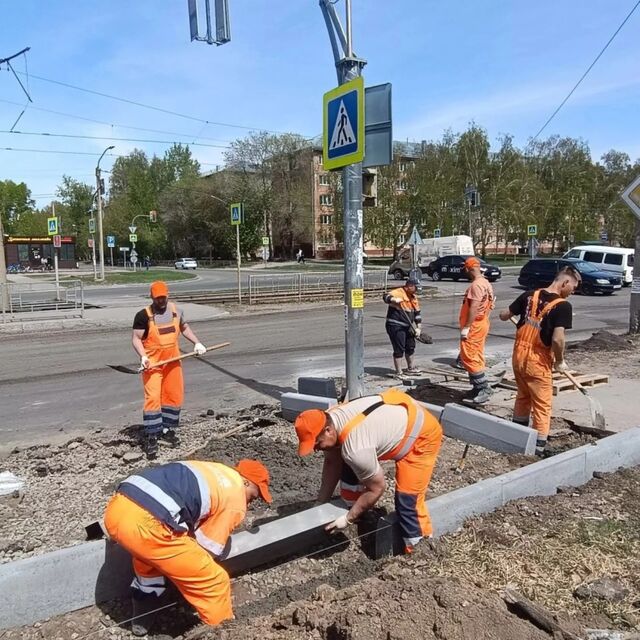 В Барнауле продолжают обновлять дороги в рамках национального проекта "Инфраструктура для жизни" - ТОЛК, 05.05.2026
