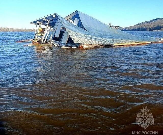 Дом унесло паводком по Оке в Нижегородской области - Лента новостей НТА-Приволжье, 16.04.2026