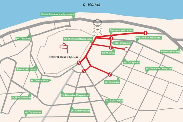Площадь Минина в Нижнем Новгороде перекроют 20 и 22 апреля - Лента новостей НТА-Приволжье, 18.04.2026