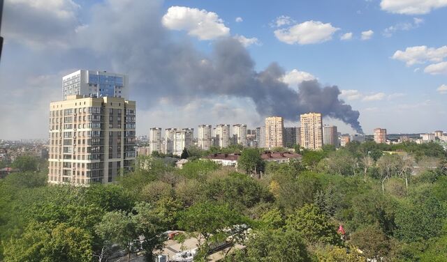 В Ростове потушили гигантский пожар на Орской - Новости Ростова-на-Дону - последние новости Ростова-на-Дону сегодня на 1rnd.ru, 09.07.2025