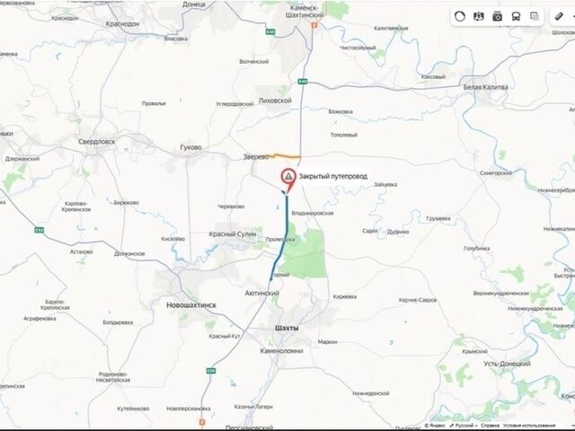 В Ростовской области перекрыли путепровод на 969 км трассы М‑4 «Дон» - Новости Ростова-на-Дону - последние новости Ростова-на-Дону сегодня на 1rnd.ru, 11.09.2025