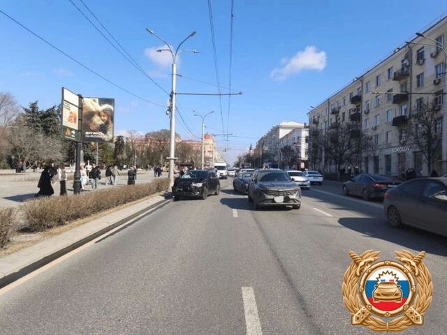 Тройное ДТП в центре Ростова: водитель Mitsubishi получил травмы - Новости Ростова-на-Дону - последние новости Ростова-на-Дону сегодня на 1rnd.ru, 08.03.2026