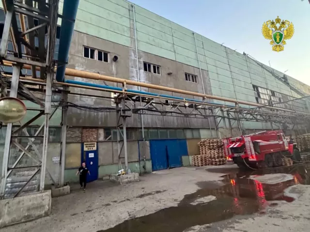 Прокуратура и следственый комитет устанавливают обстоятельства пожара на заводе в Каменске-Шахтинском - Новости Ростова-на-Дону - последние новости Ростова-на-Дону сегодня на 1rnd.ru, 12.03.2026