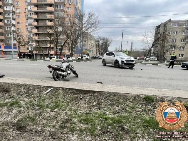 В Ростове водитель Kia спровоцировала аварию с мотоциклом: пострадал 17-летний подросток - Новости Ростова-на-Дону - последние новости Ростова-на-Дону сегодня на 1rnd.ru, 29.03.2026