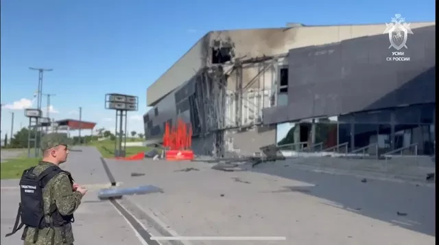 Появились первые кадры с места атаки БПЛА по музею «Самбекские высоты» - Новости Ростова-на-Дону - последние новости Ростова-на-Дону сегодня на 1rnd.ru, 27.06.2026