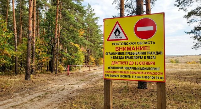 Запрет на въезд в леса в Ростовской области продлили до 15 октября - Новости Ростова-на-Дону - последние новости Ростова-на-Дону сегодня на 1rnd.ru, 25.09.2026