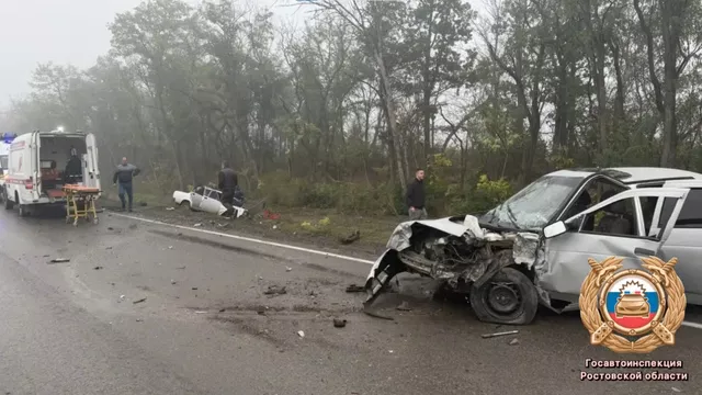 На трассе под Таганрогом столкнулись три автомобиля: один водитель погиб - Новости Ростова-на-Дону - последние новости Ростова-на-Дону сегодня на 1rnd.ru, 11.10.2026