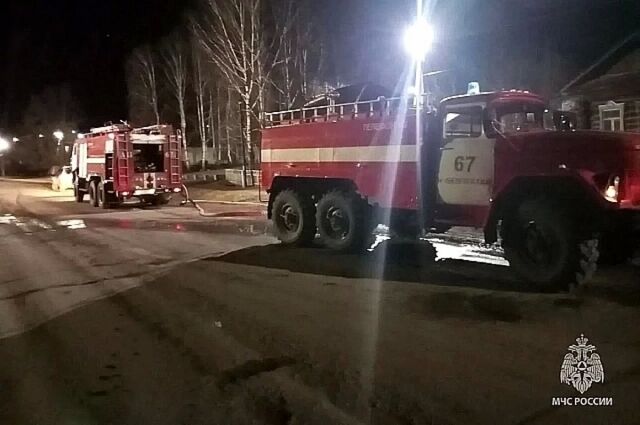 Двое мужчин погибли в ночном пожаре в Башкирии - Новости Уфы сегодня, происшествия, ЧП и ДТП, 11.04.2026