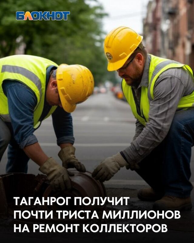 Донские власти направят 295 миллионов рублей на ремонт аварийных участков таганрогской канализации. Такие данные предоставили в областном министерстве ЖКХ. В 2025 году коммунальщики планируют восстановить три критически изношенных участка коллекторов протяжённостью 0,8 км. Донские власти направят 295 миллионов рублей на ремонт аварийных участков таганрогской канализации. Такие данные предоставили в областном министерстве ЖКХ. В 2025 году коммунальщики планируют восстановить три критически изношенных участка коллекторов протяжённостью 0,8 км. - Блокнот Таганрог, 31.10.2025