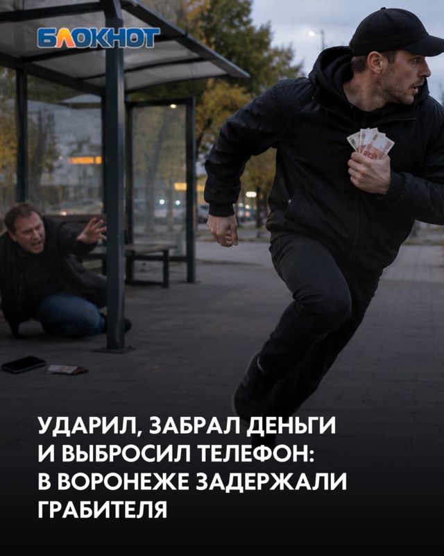 На остановке общественного транспорта в начале сентября 50-летний воронежец поссорился с 36-летним ранее судимым мужчиной. Во время конфликта он выронил телефон, в чехле которого лежали деньги. На остановке общественного транспорта в начале сентября 50-летний воронежец поссорился с 36-летним ранее судимым мужчиной. Во время конфликта он выронил телефон, в чехле которого лежали деньги. - Блокнот Воронеж (Новости СМИ), 24.09.2026
