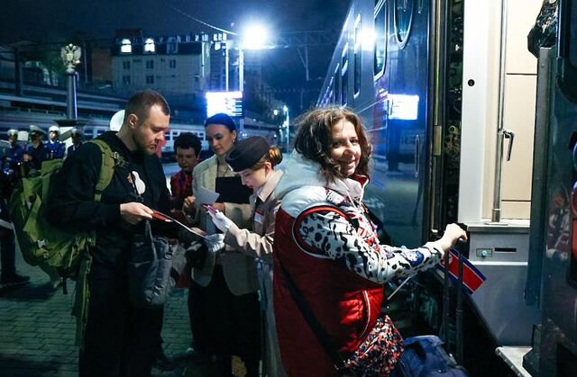 Туристический поезд впервые отправился из Владивостока в КНДР - Vladnews.ru - Новости Владивосток и Дальнего Востока, 09.05.2025