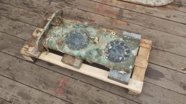 Антенну затонувшей в годы ВОВ подлодки подняли со дна Японского моря - Vladnews.ru - Новости Владивосток и Дальнего Востока, 12.05.2025
