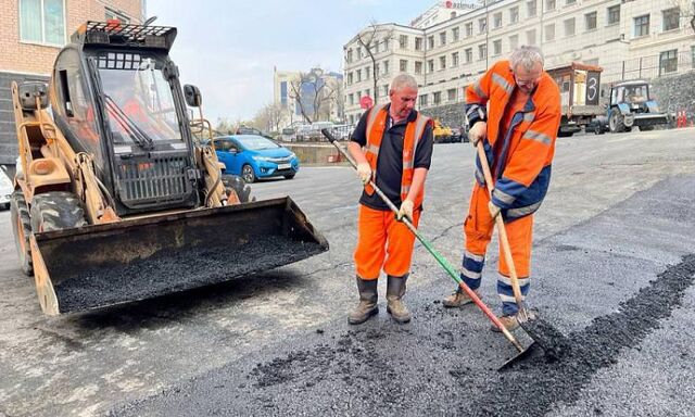 Дороги Владивостока преображаются с каждым днем - Vladnews.ru - Новости Владивосток и Дальнего Востока, 14.05.2025