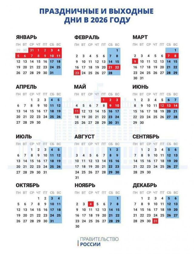 Приморцы получат рекордные новогодние каникулы — 12 дней отдыха - Vladnews.ru - Новости Владивосток и Дальнего Востока, 11.11.2025