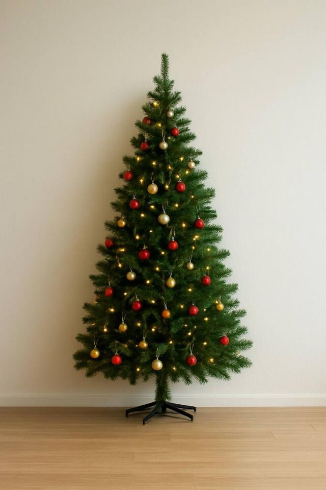 Ёлки-половинки: компактный вариант для малых квартир - Vladnews.ru - Новости Владивосток и Дальнего Востока, 18.11.2025