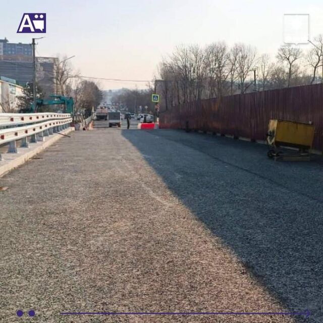 Ремонт левой половины моста в Артёме близится к завершению - Vladnews.ru - Новости Владивосток и Дальнего Востока, 19.11.2025