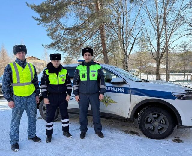 Помощь на дороге: приморские инспекторы ДПС спасли автомобилистку из беды Помощь на дороге: приморские инспекторы ДПС спасли автомобилистку из беды - Vladnews.ru - Новости Владивосток и Дальнего Востока, 02.03.2026