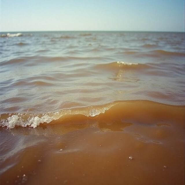 Амурский залив во Владивостоке окрасился в коричневый цвет и резко пахнет - Vladnews.ru - Новости Владивосток и Дальнего Востока, 14.03.2026